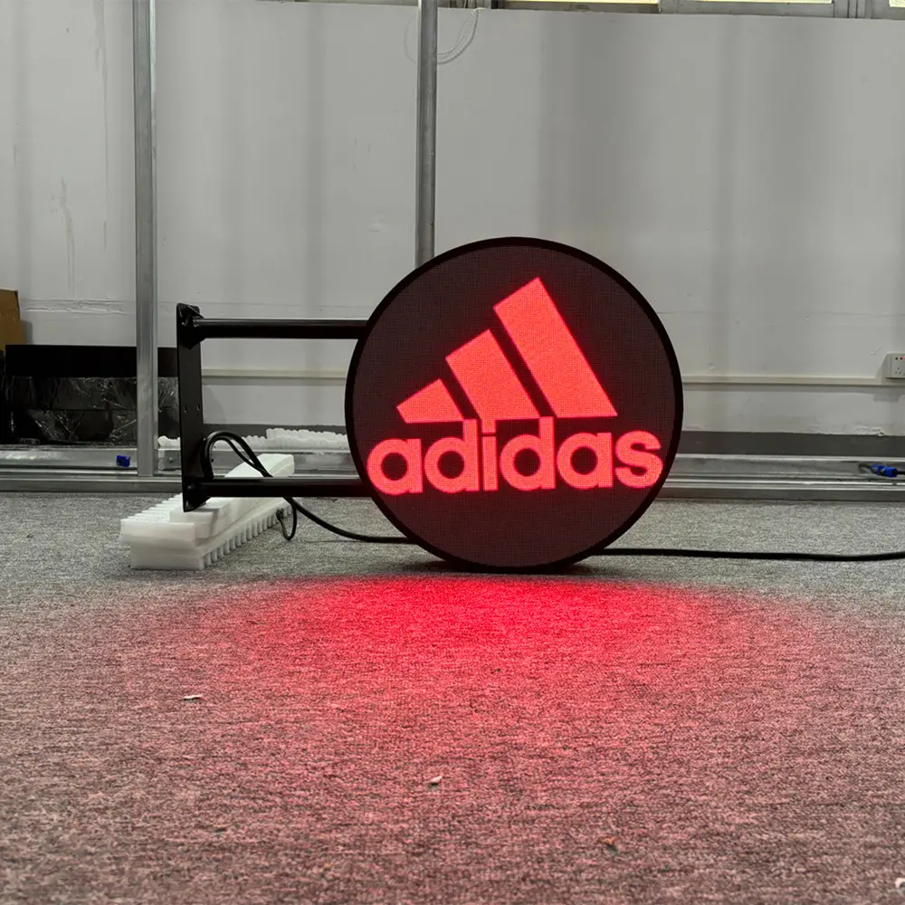 P4.28 Double Sided Round LED display Logo display circle Led Display Billboard
