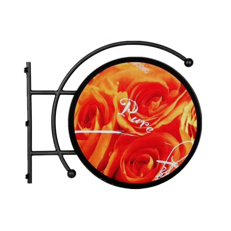 P4.28 Double Sided Round LED display Logo display circle Led Display Billboard
