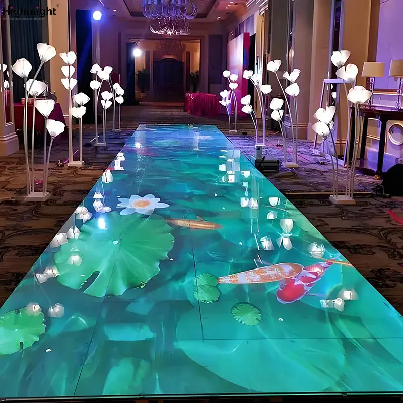 LED tile display LED floor screen