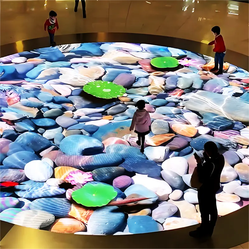 LED tile display LED floor screen