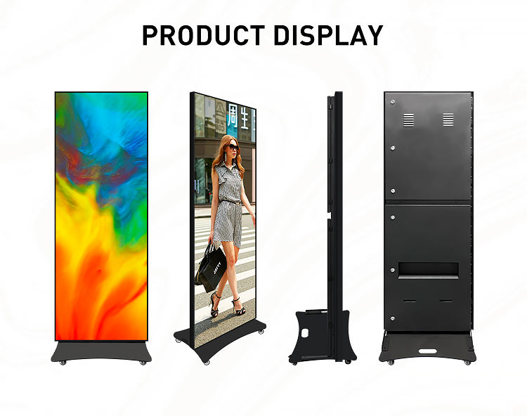  Outdoor LED Poster disply Standing Display Screen Poster Led Advertising 