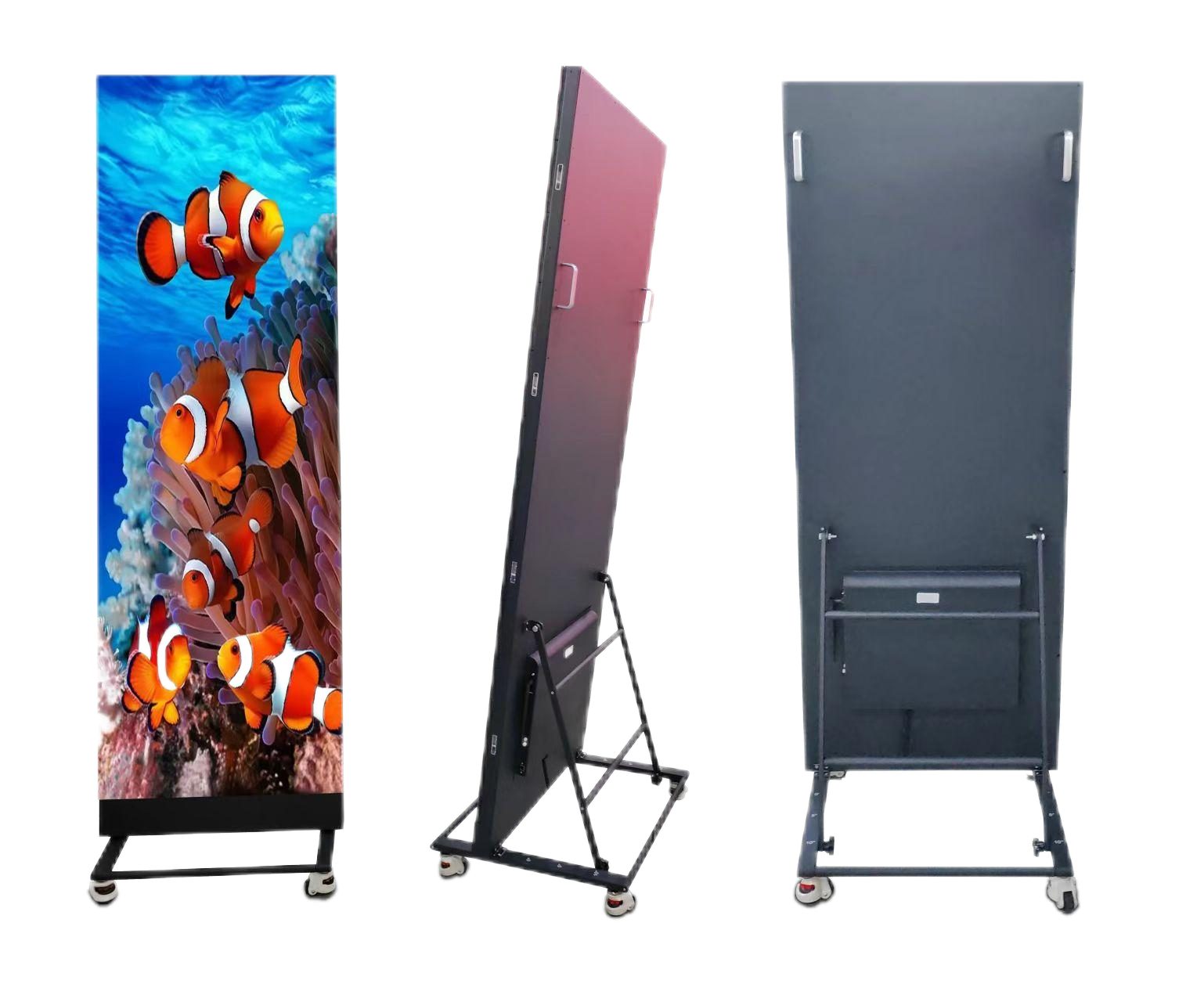  Mirror led Poster Digital Poster Display P2 Led Poster screen