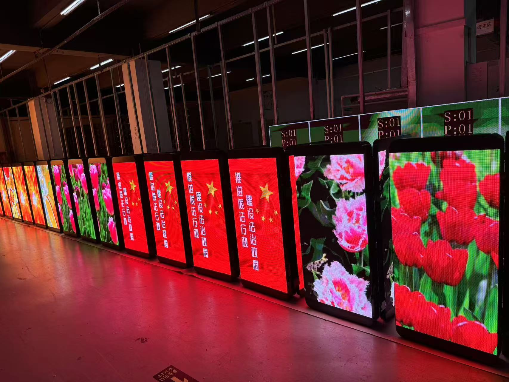 Street Light Pole LED Display  Outdoor led screens