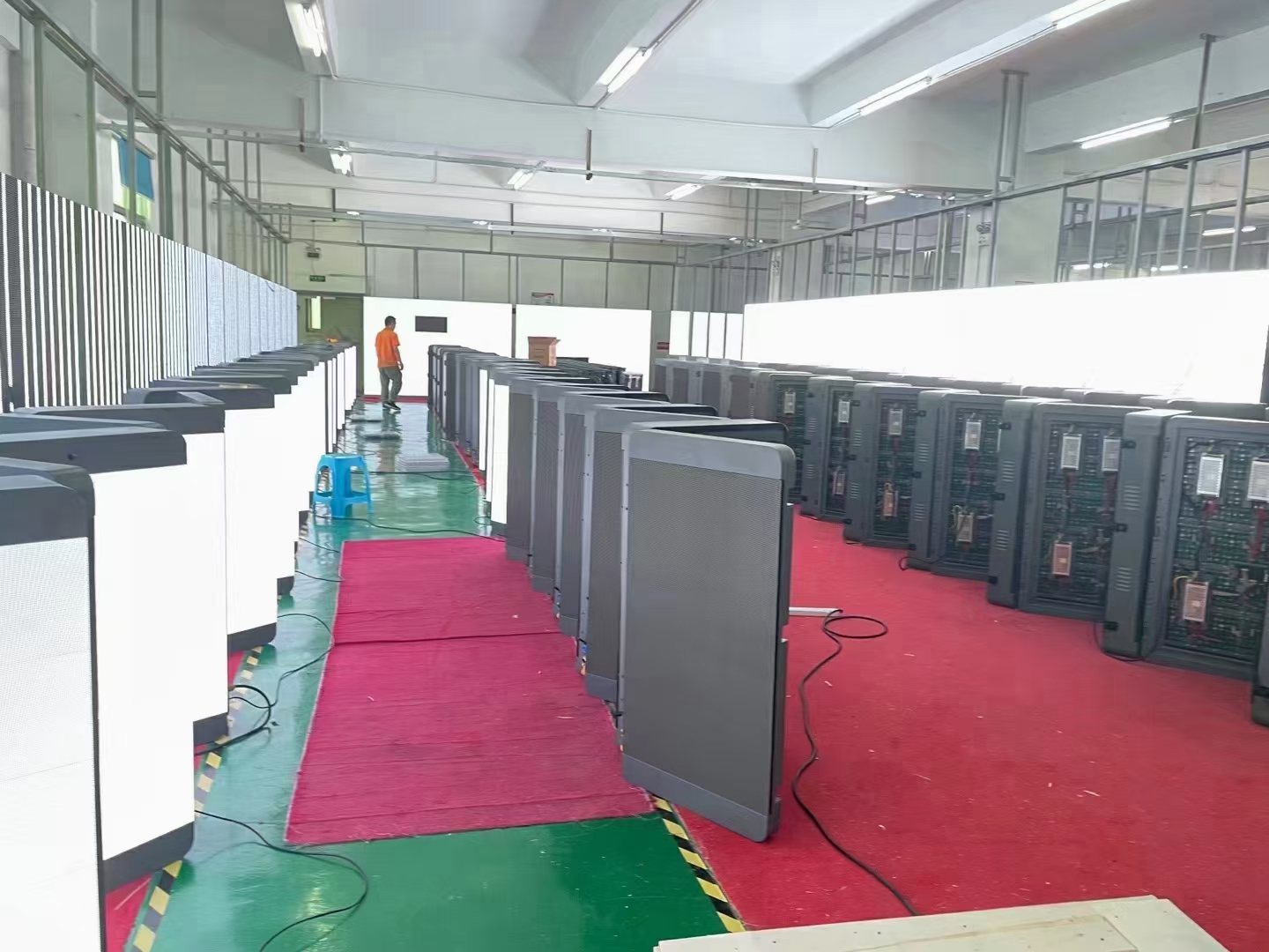  outdoor street lighting pole led display P4 Light Pole Led Screen