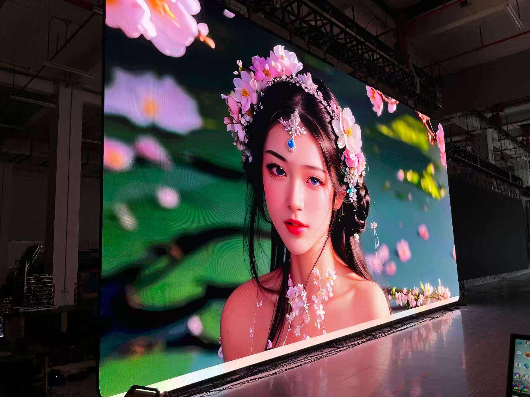 Double Sided Led Display Ultra-Slim GOB LED screen