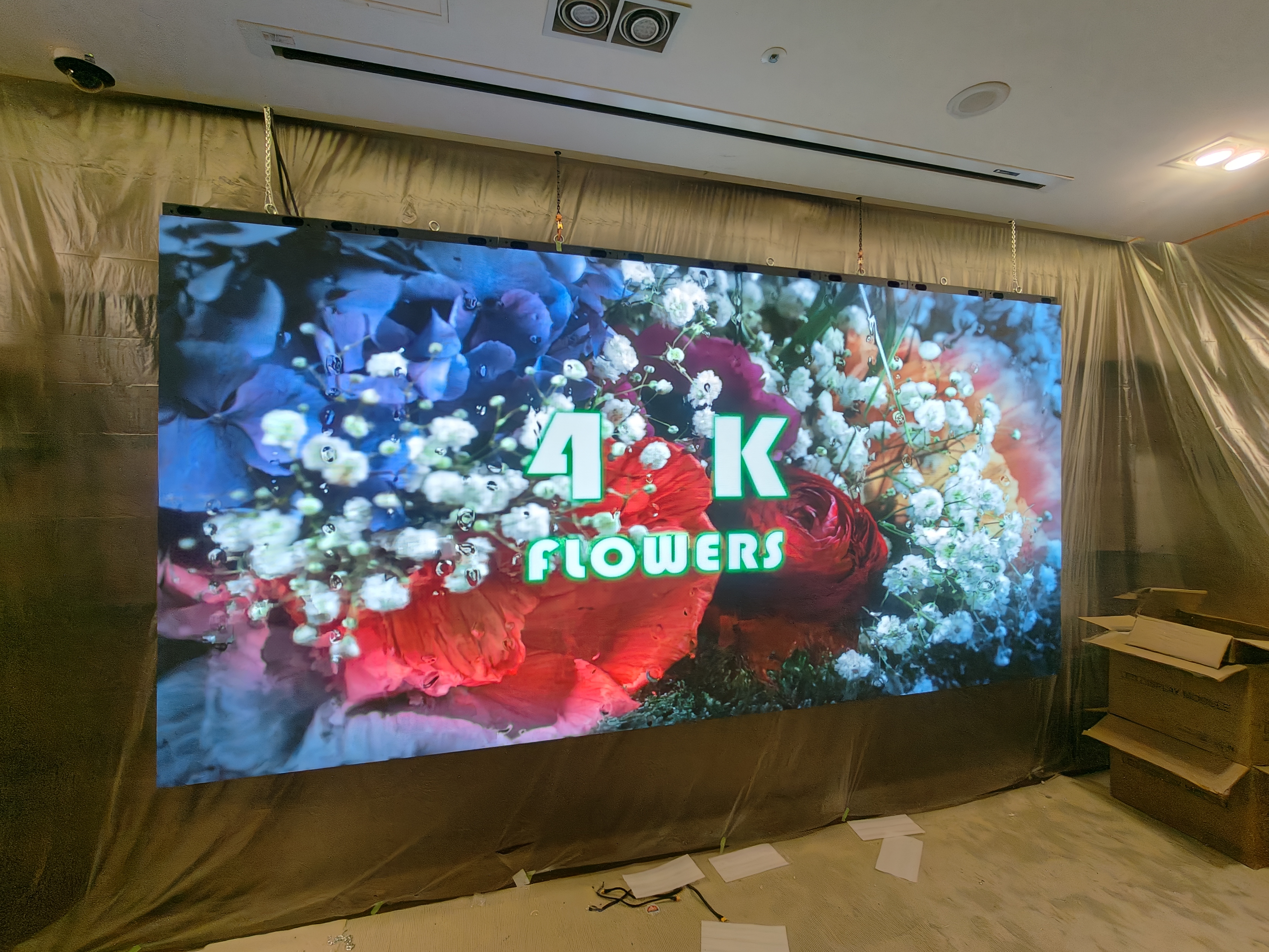 P2.5 Indoor Fixed LED Video Wall for a Retail Complex in South Korea