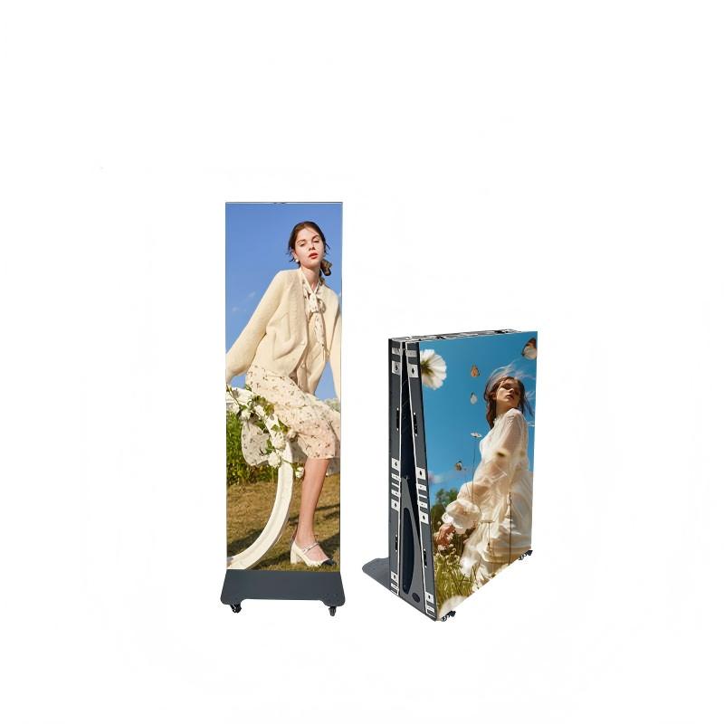 P1.25 Foldable LED poster screen LED Poster Display