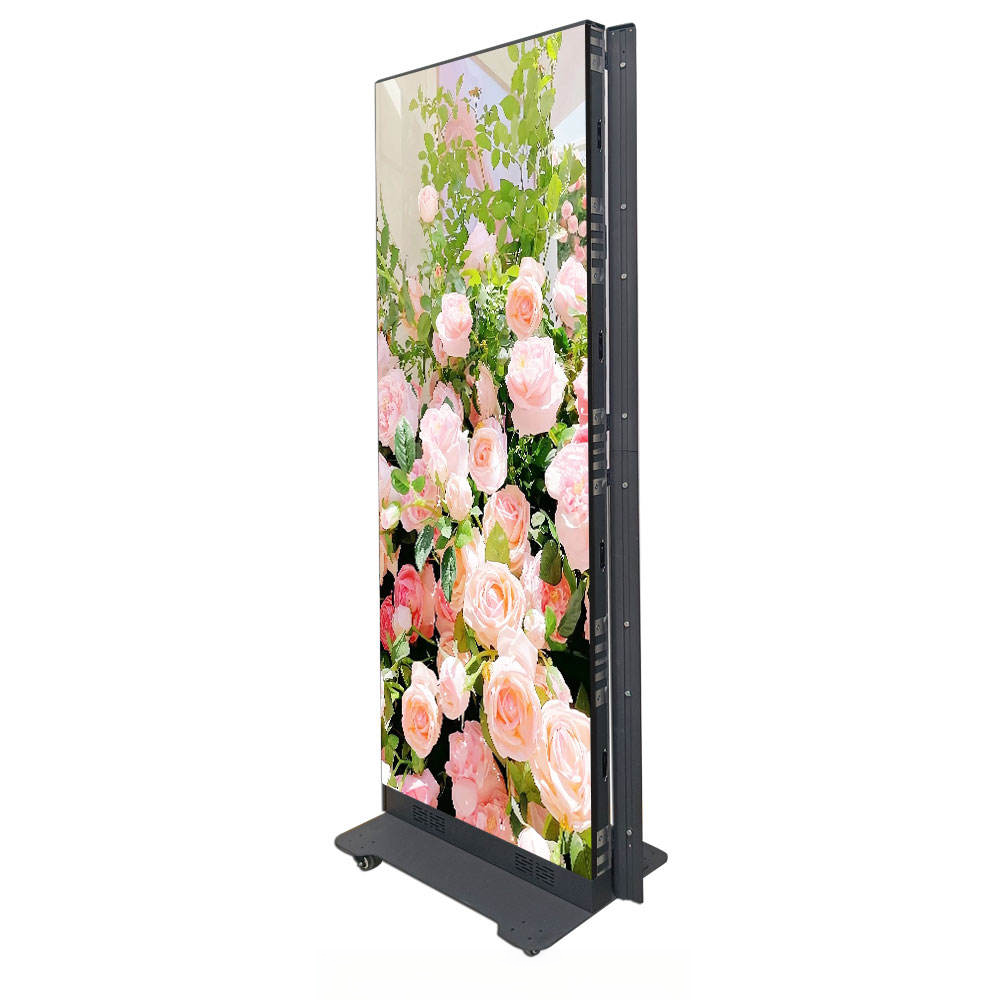 P2 Foldable LED poster screen LED Poster Display
