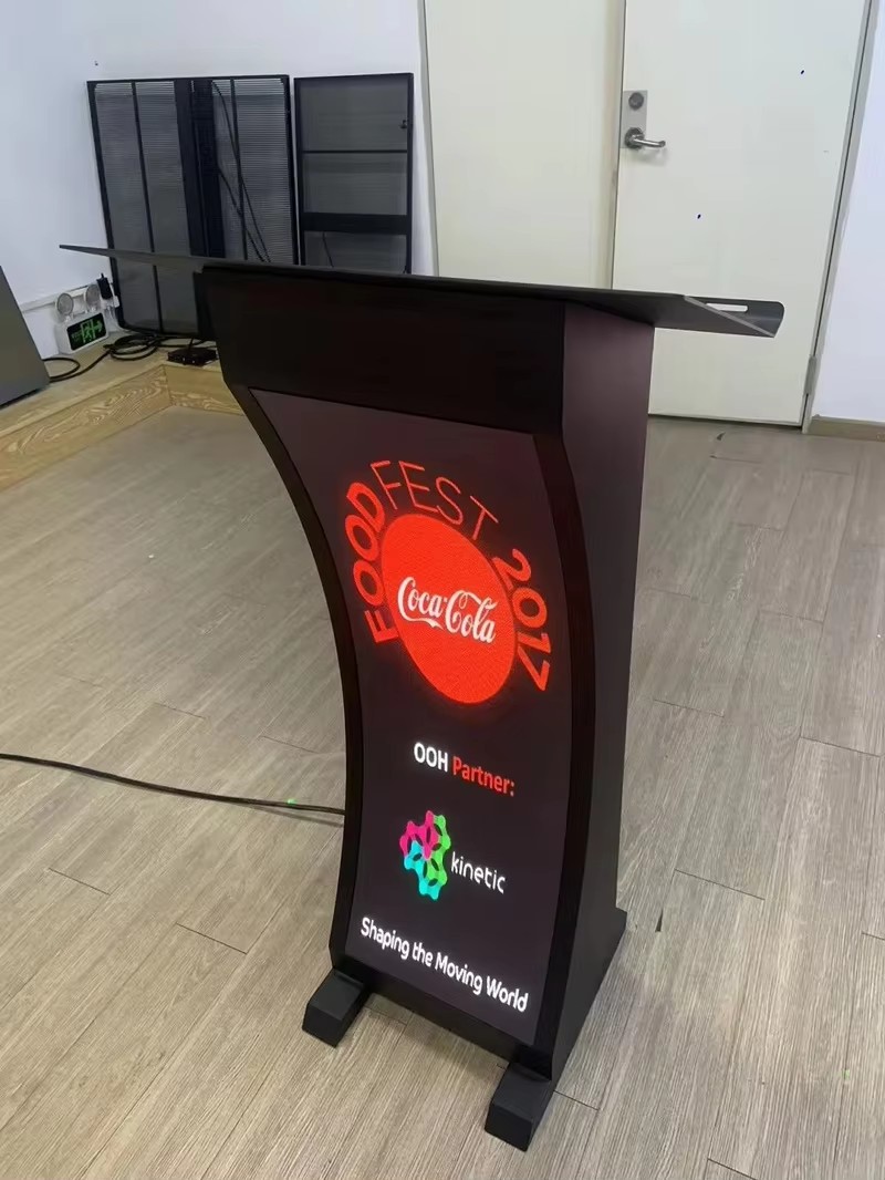 P1.2 Podium led display Screen