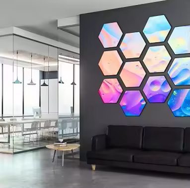 Indoor P2 Hexagonal LED Display Screen