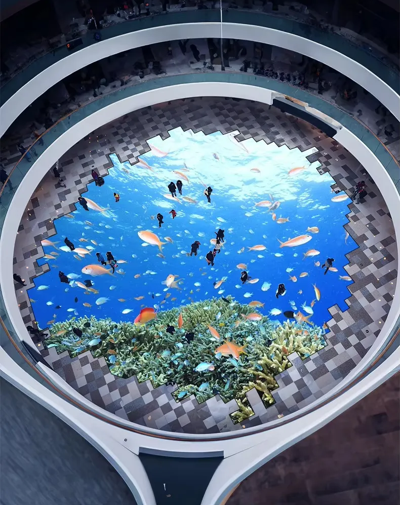 P2.5 LED floor tile display screen