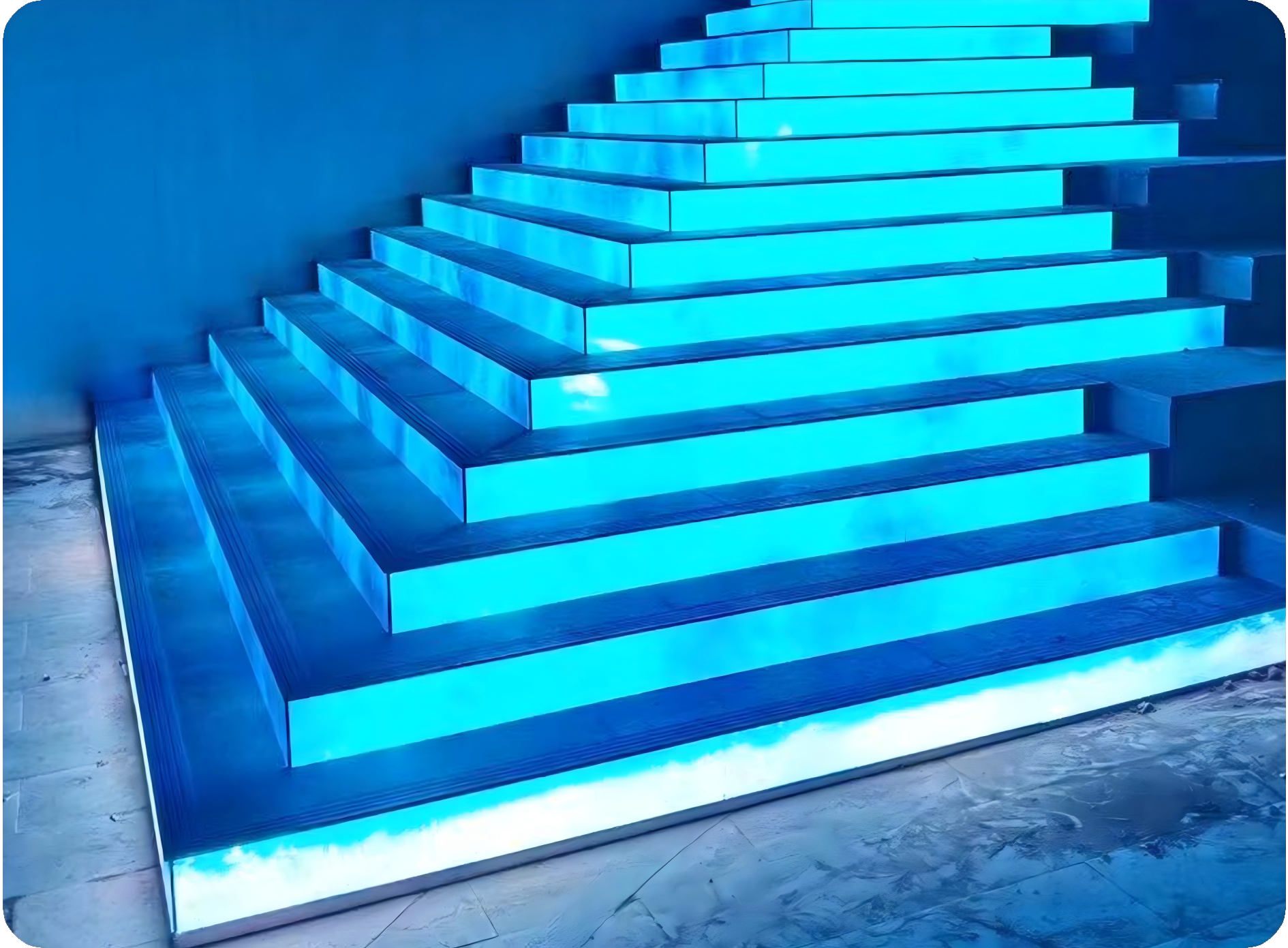 P2.976 LED floor tile display screen
