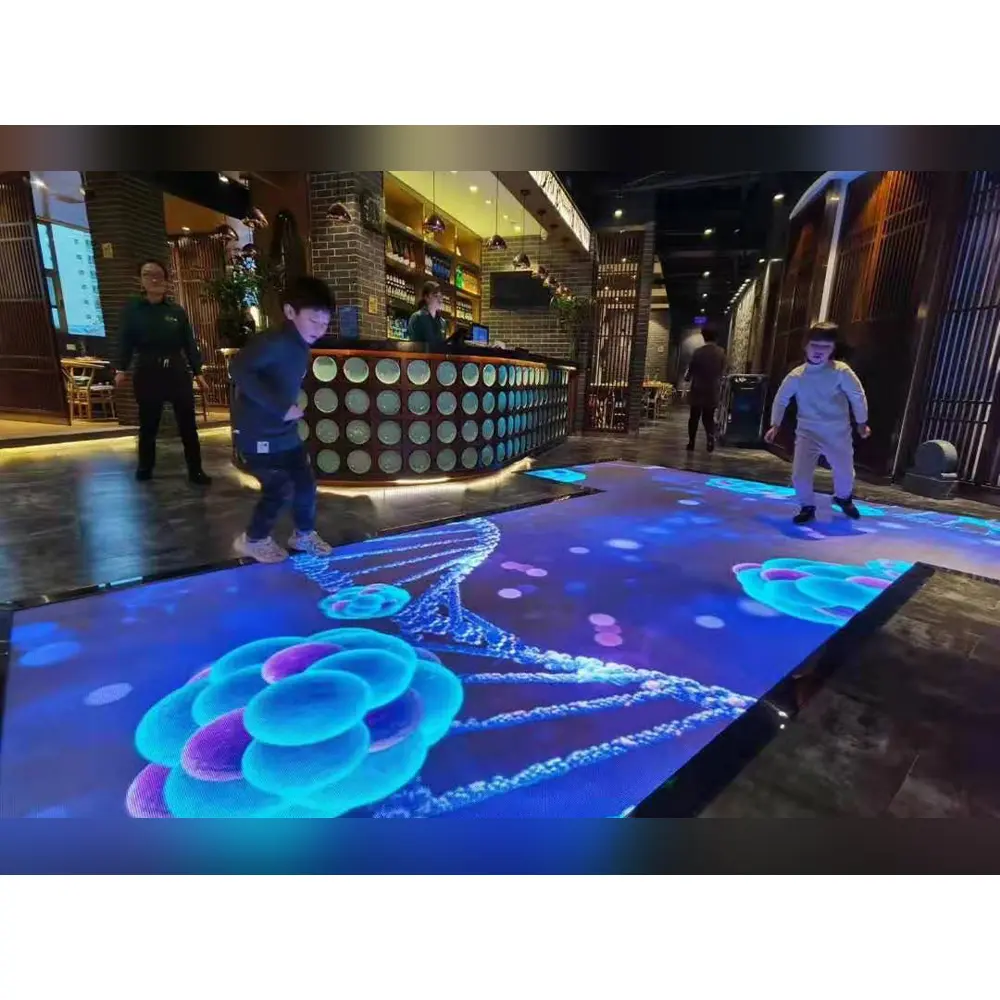 P4.81 LED floor tile display screen