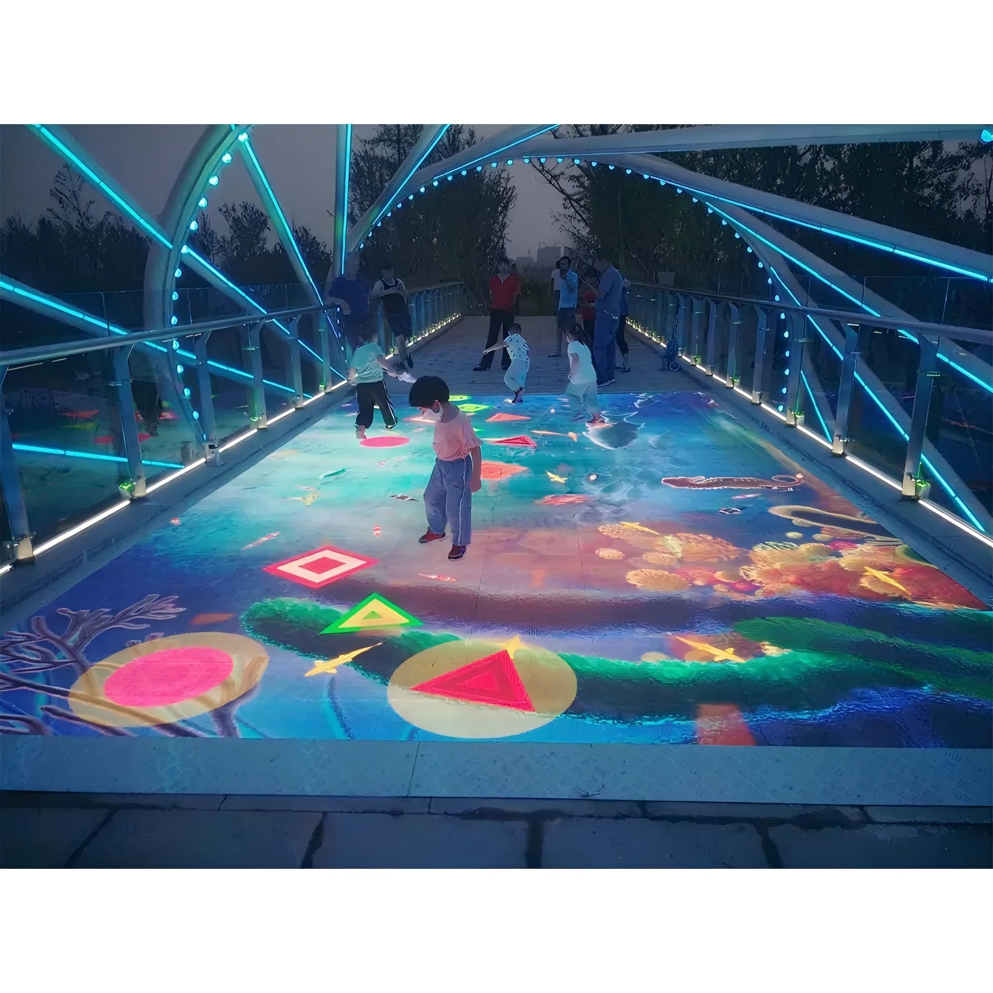 P6.25 LED floor tile display screen