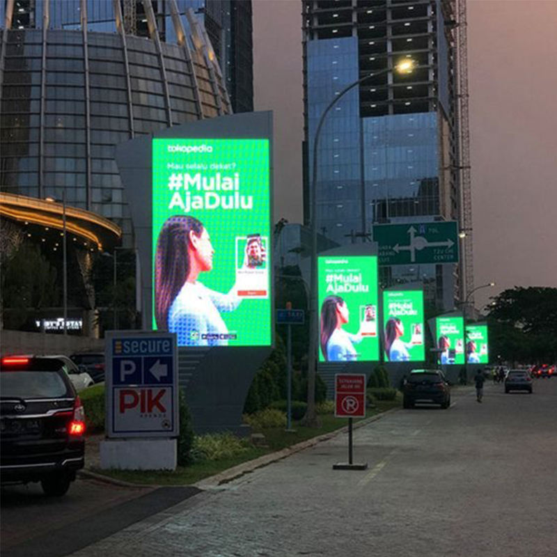P4 Street Pole Led Screen