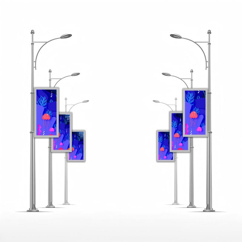 P3.84 Street Pole Led Screen