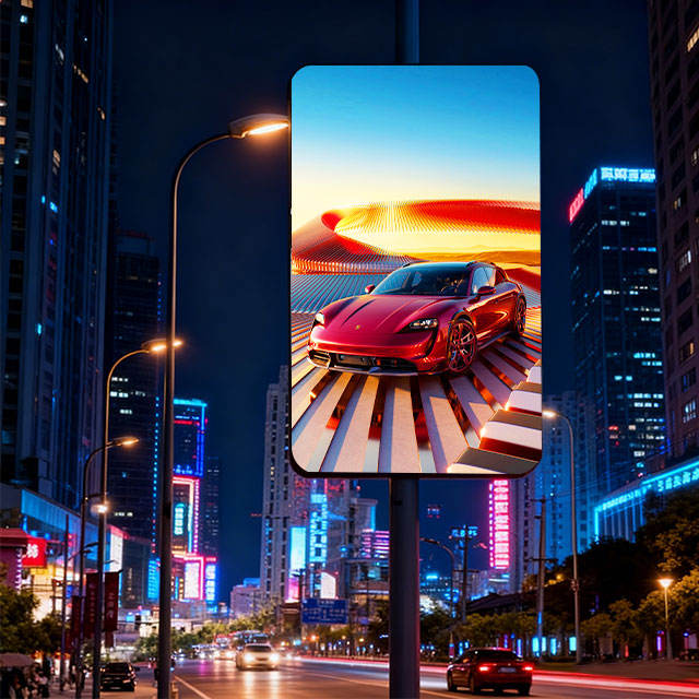 P5 Street Pole Led Screen