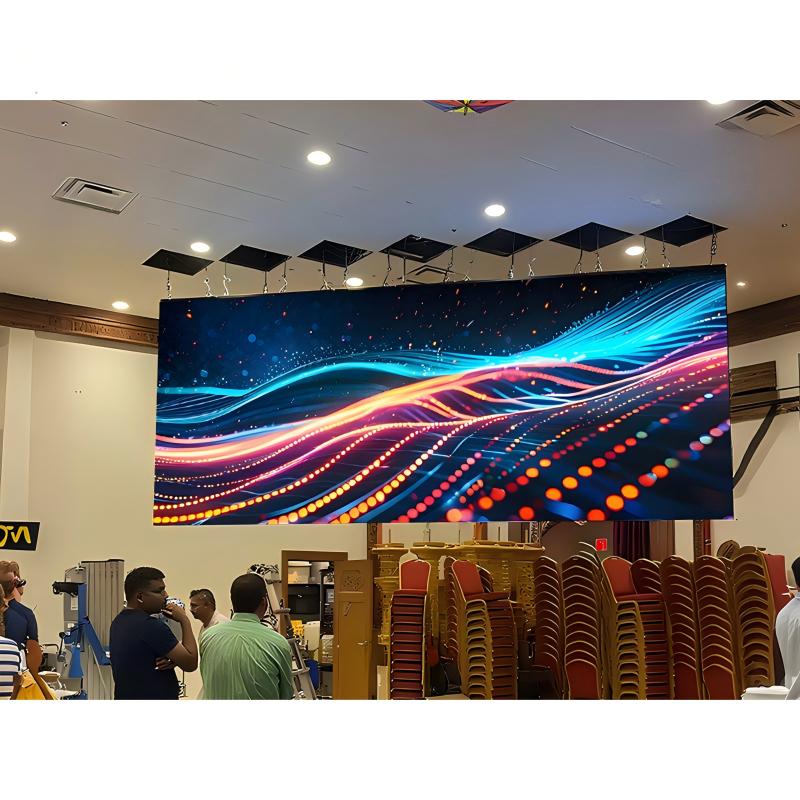 Indoor P1.95 Ultra-Thin LED Advertising Display Full Color Double sided LED display