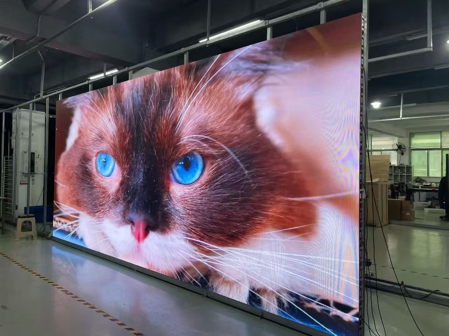 GOB-P2.5 Indoor HD LED Display Screen Case Study | South Korea Retail Installation