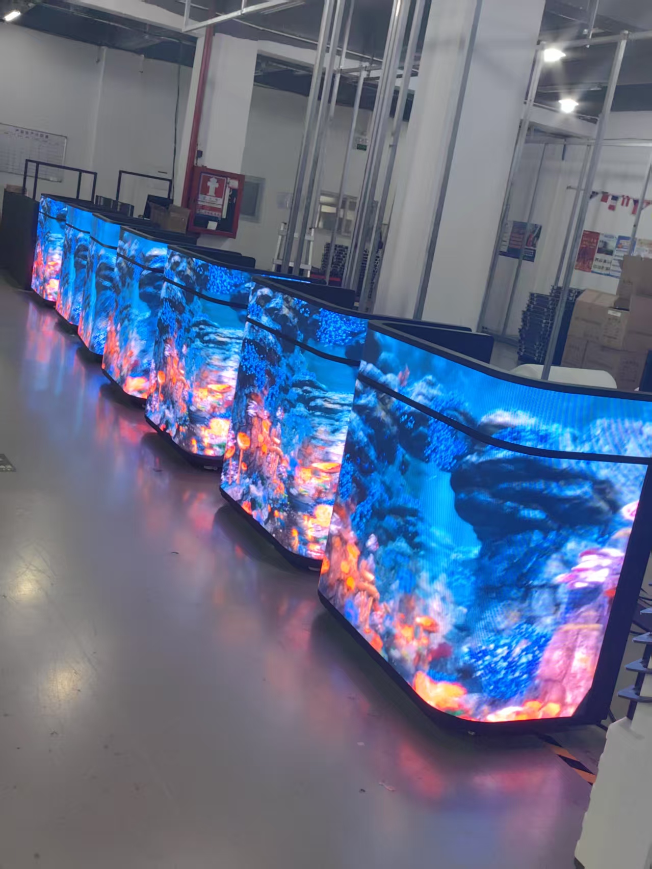 P1.86 Podium LED Display Screen/LED DJ booth & Podium Display Case