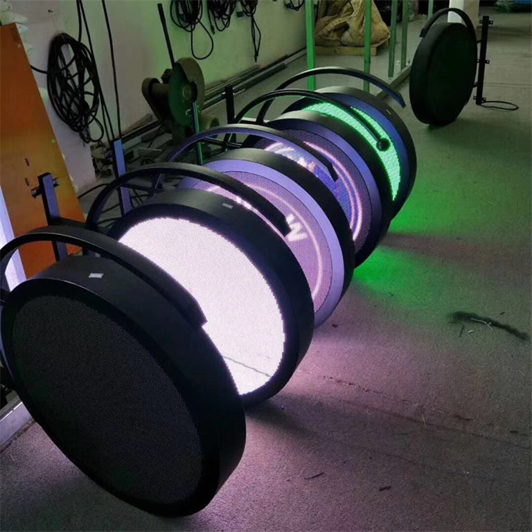 Outdoor P4.28 Round LED display screen /Circle LED Logo Display