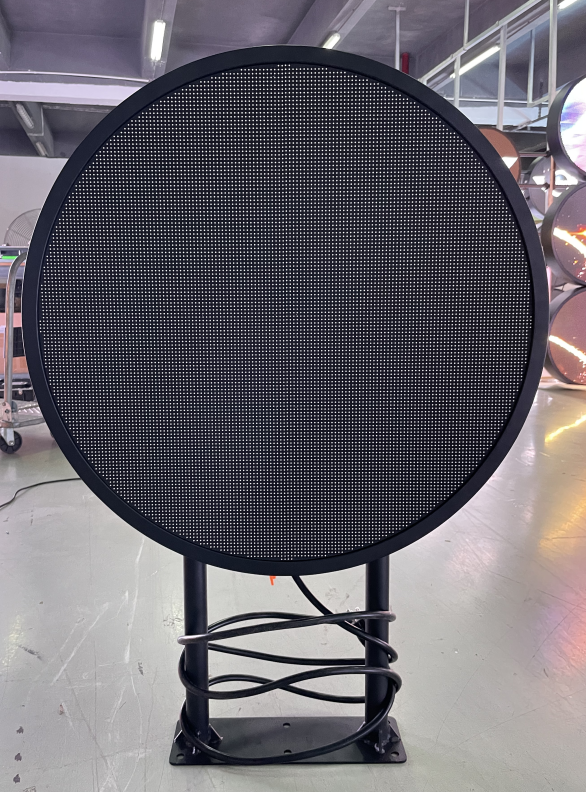 Outdoor P4.28 Round LED display screen /Circle LED Logo Display
