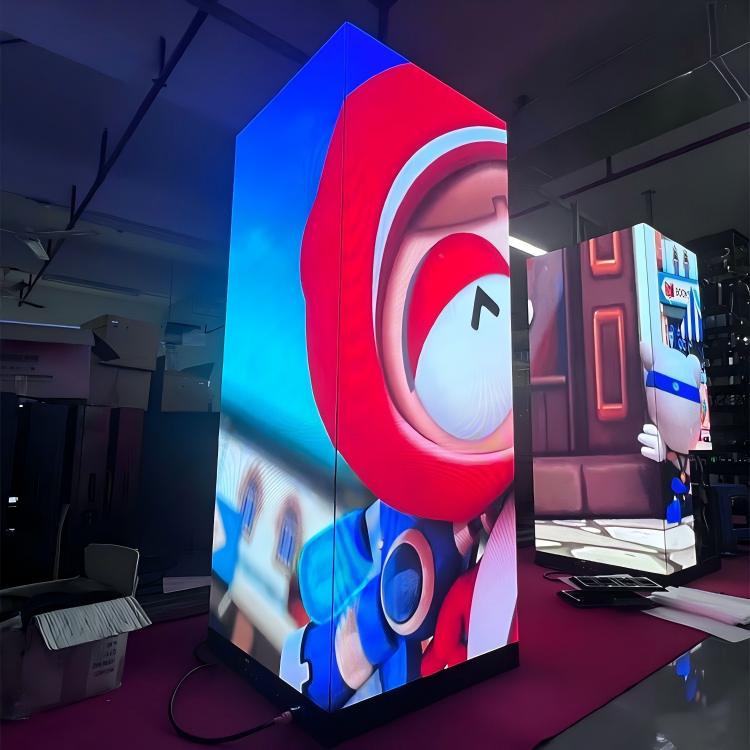  outdoor right angle led display 90 Degree Right-angle LED Display Screen
