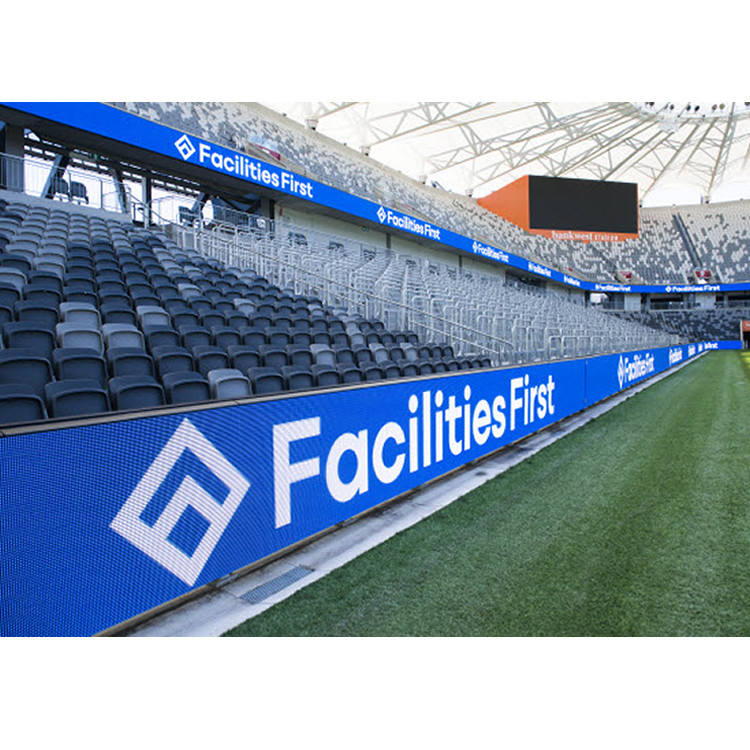 Outdoor Led Video Wall Display Screen For Stadium Perimeter Advertising