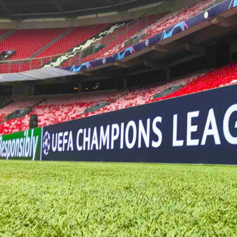 Outdoor Led Video Wall Display Screen For Stadium Perimeter Advertising
