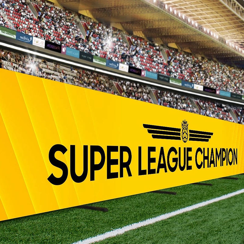 Outdoor Led Video Wall Display Screen For Stadium Perimeter Advertising