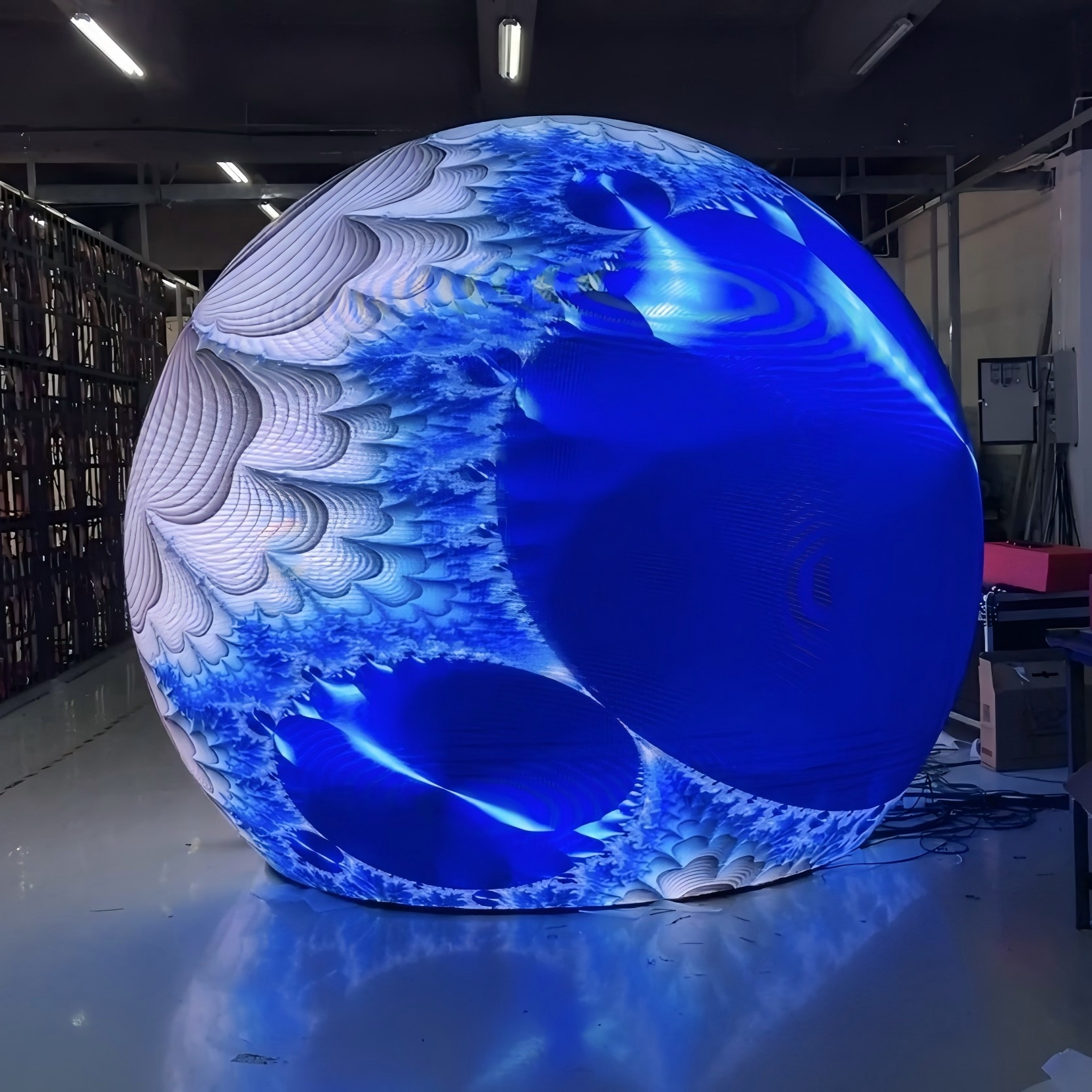 Customized LED Spherical Ball Light Screen LED Video Sphere Screen Display