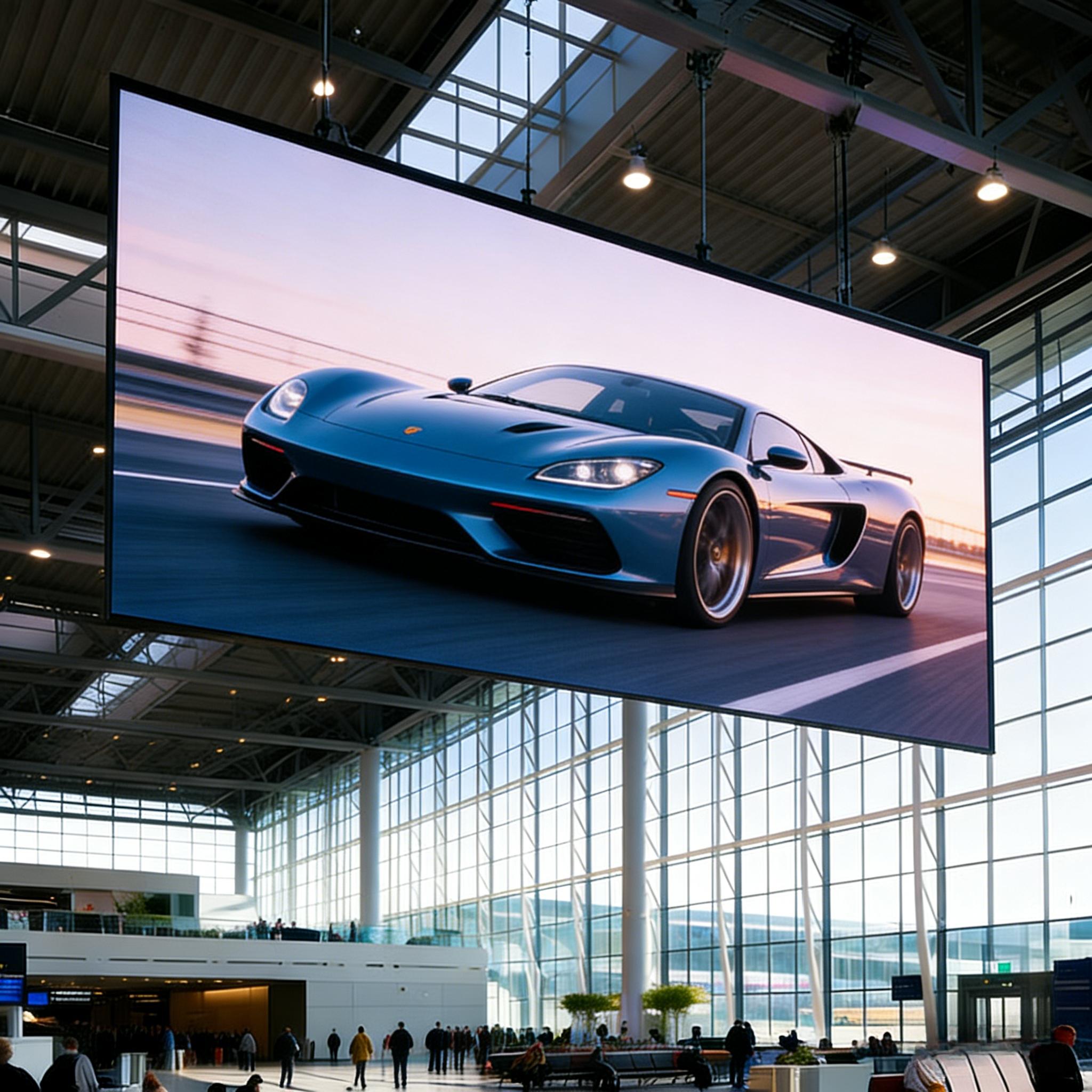 Airport LED screen