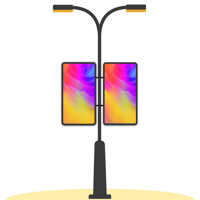  Smart Light Pole LED Display Screen