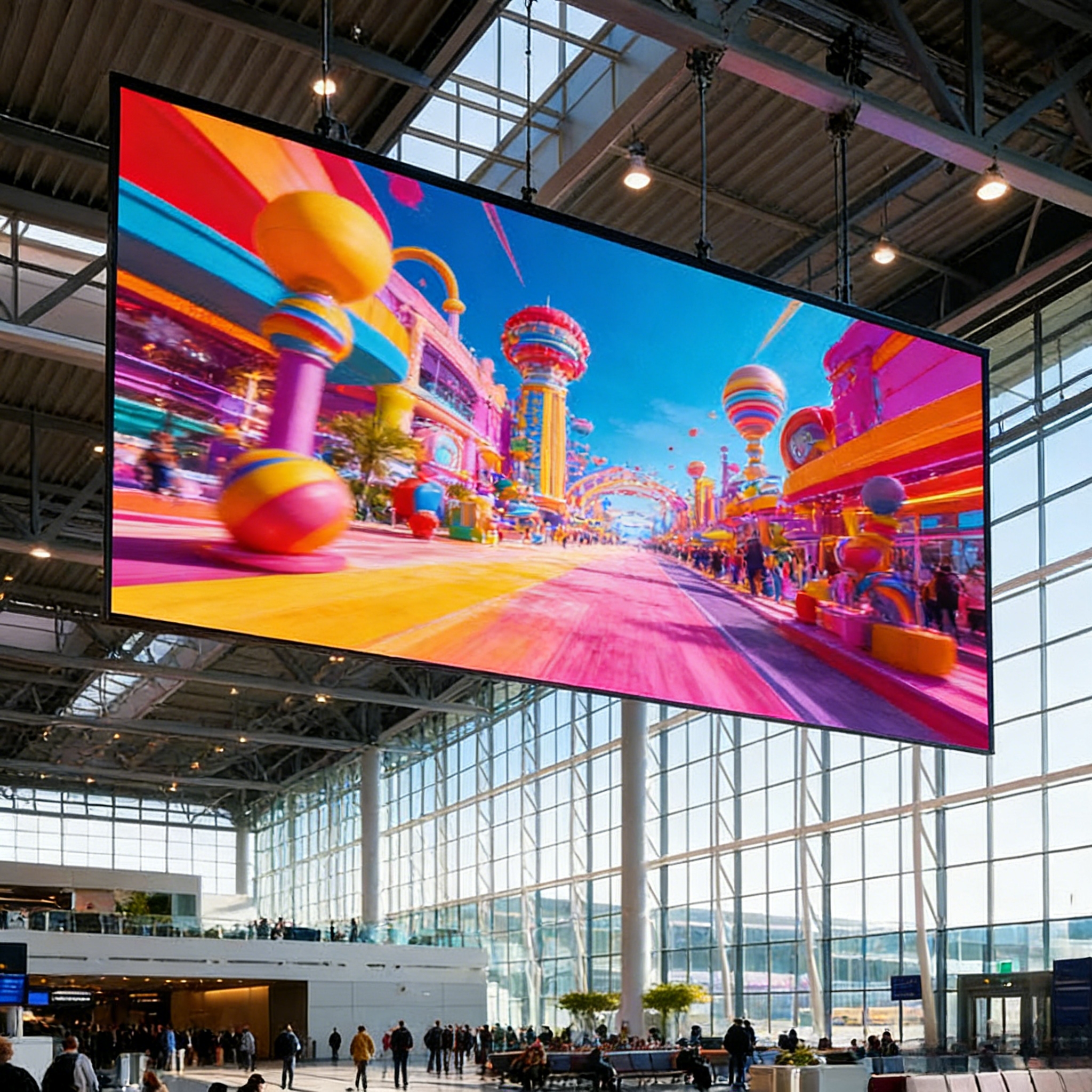 Ultra Thin Double Sided LED Display–Indoor Dual Face Digital Signage Screen with Front Maintenance