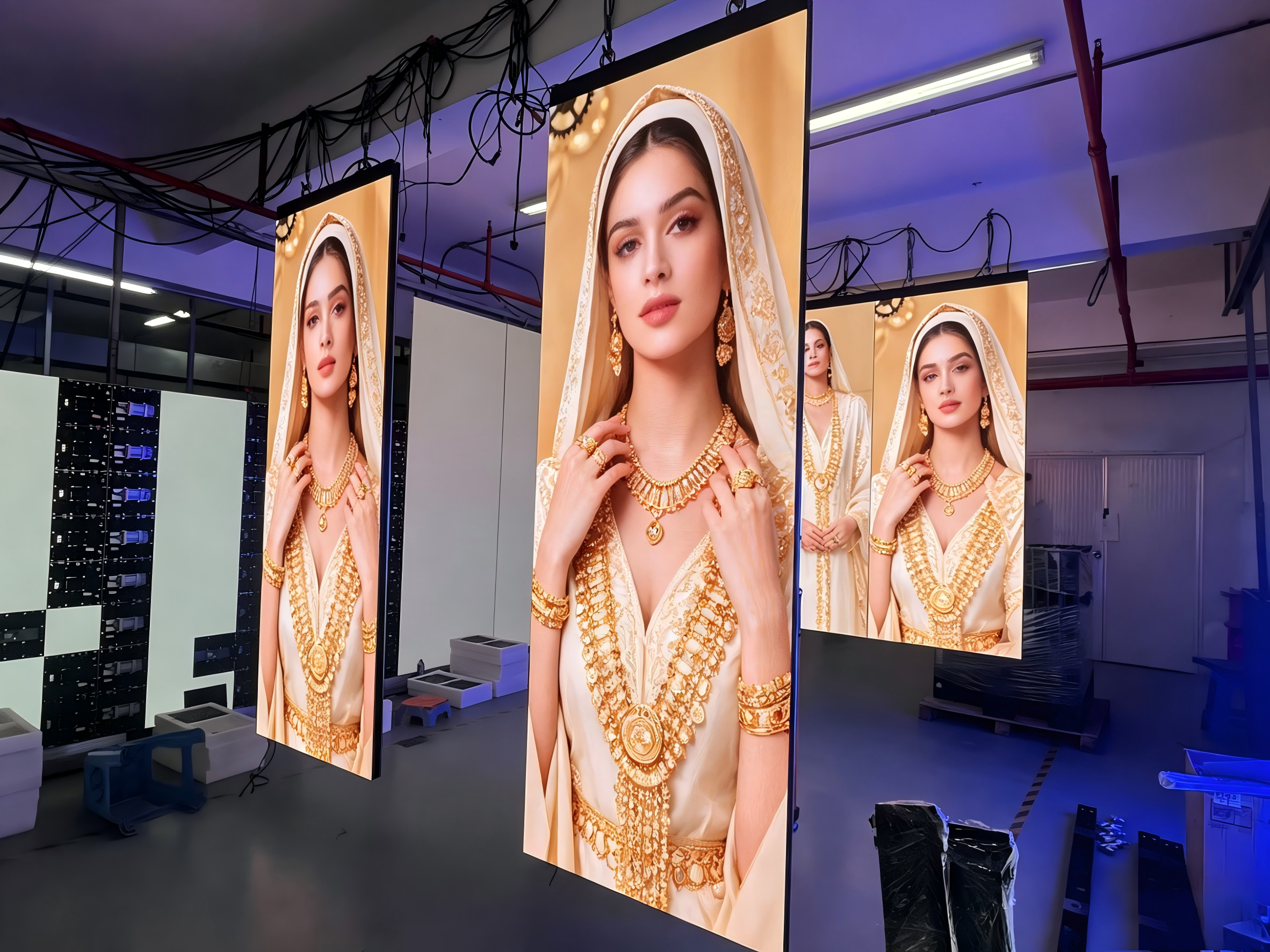 Ultra-Thin Double Sided LED Display Screen Indoor Slim Digital Signage for Shopping Mall & Airport