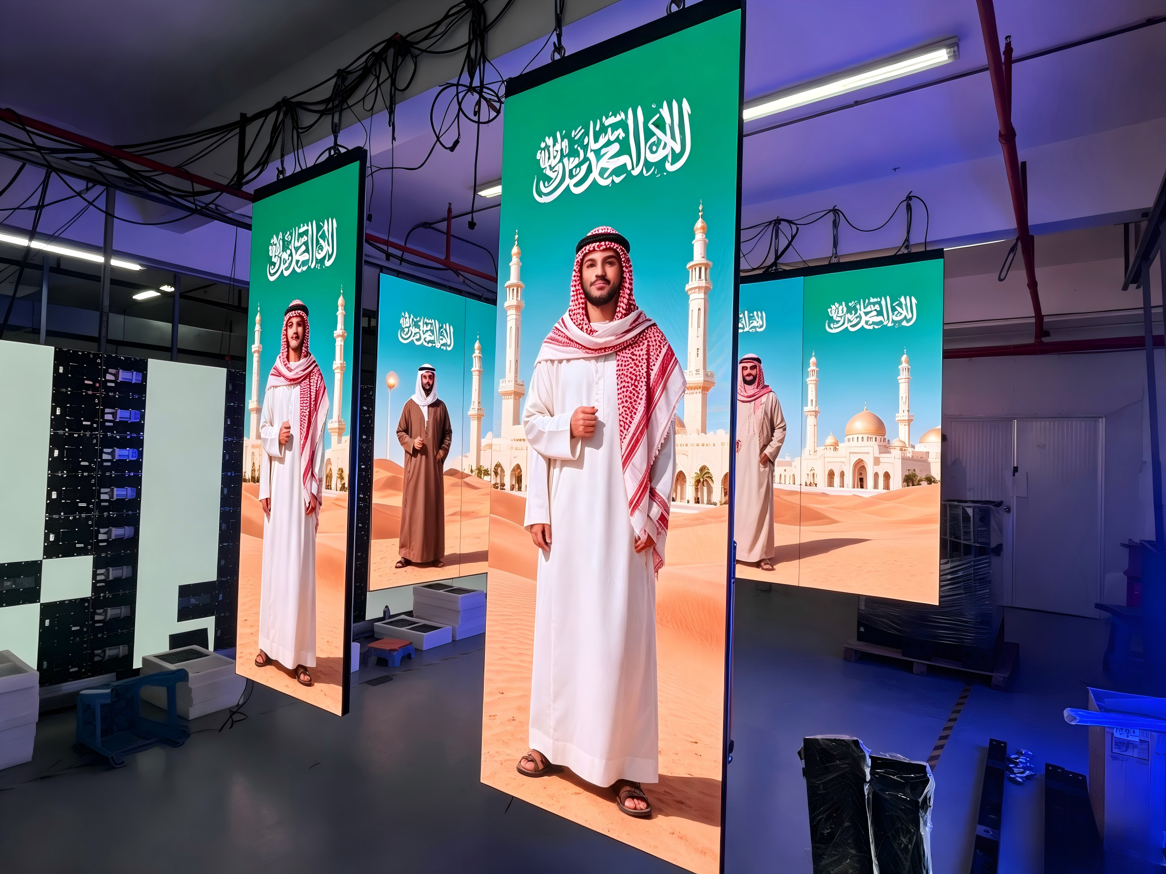 Ultra-Thin Double Sided LED Display Screen Indoor Slim Digital Signage for Shopping Mall & Airport
