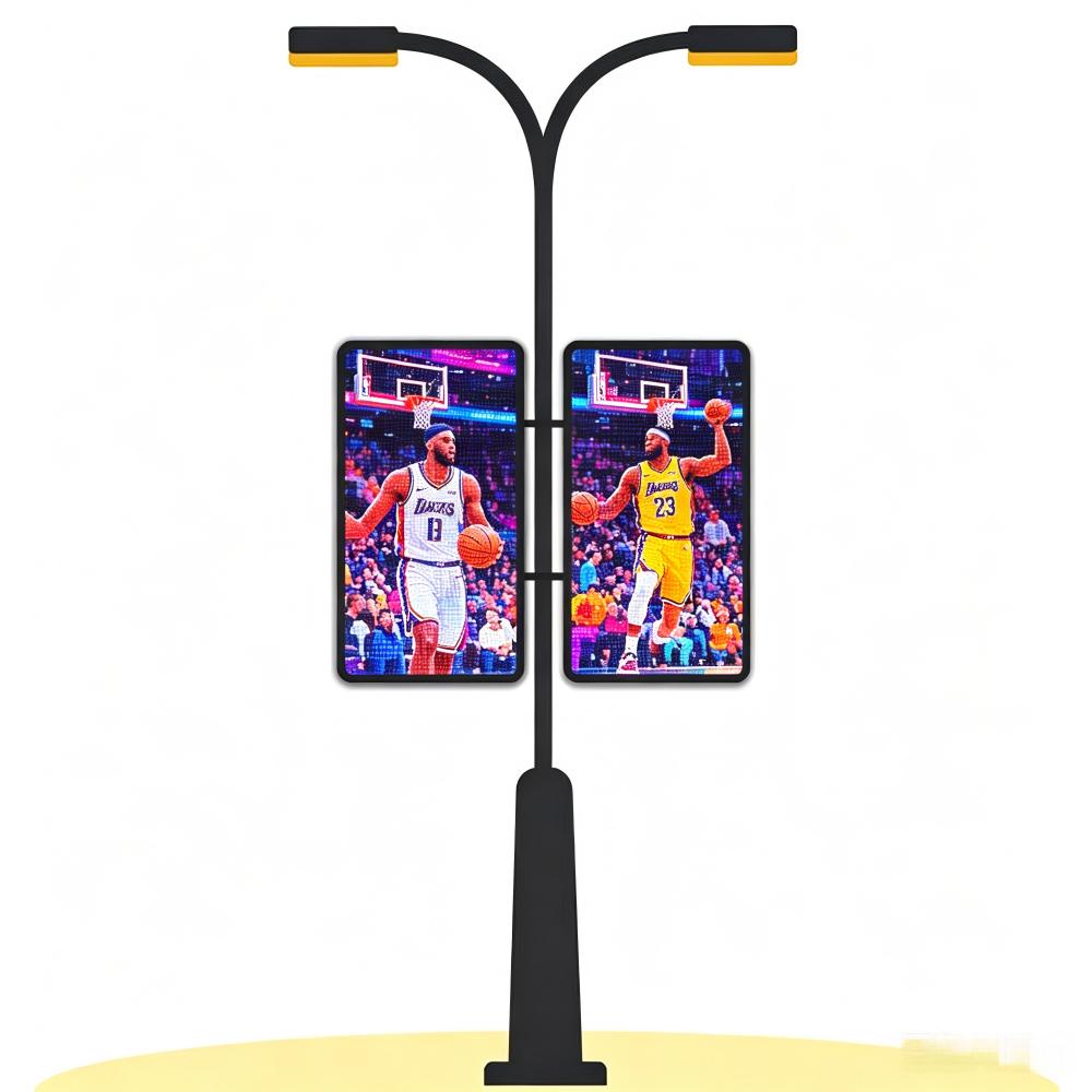 Street Pole LED Display