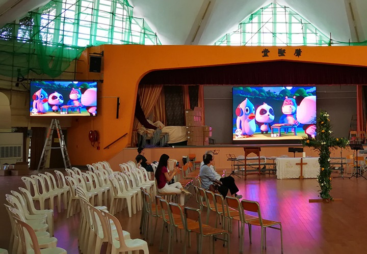 Indoor LED Display for School （Hong Kong）