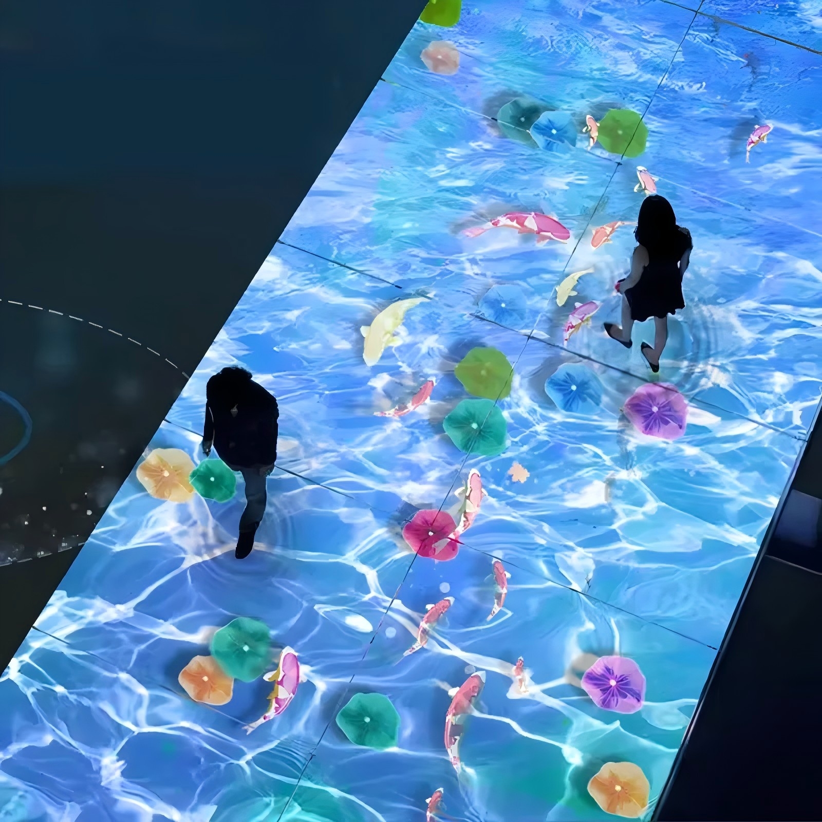 LED tile display LED floor screen