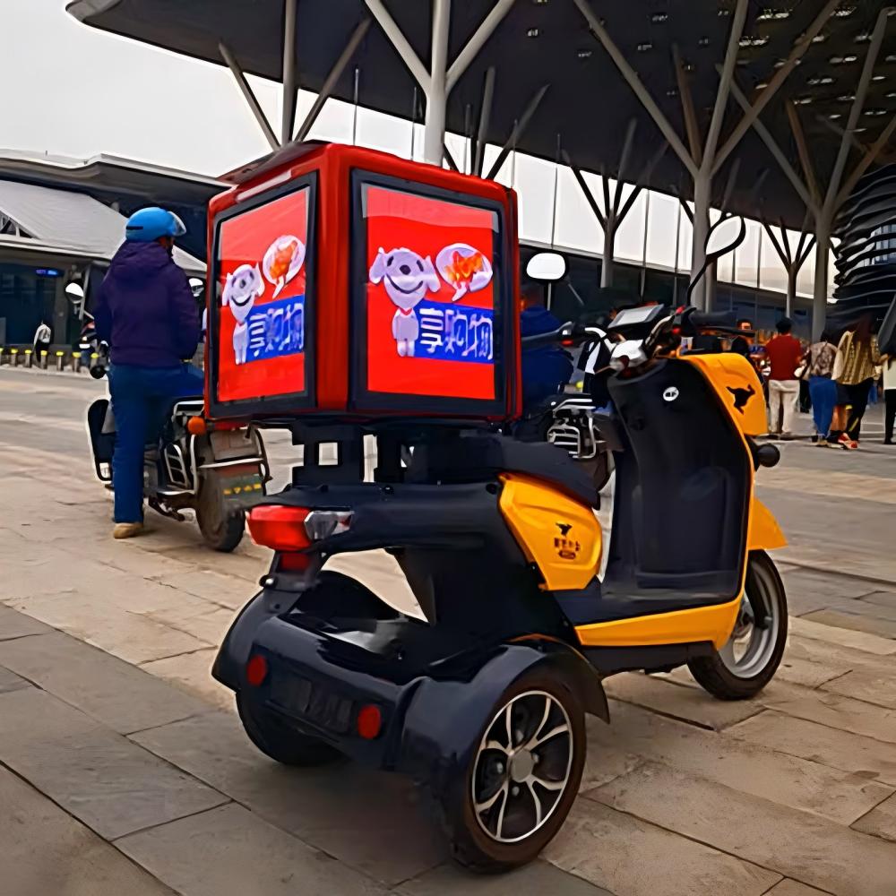 Food Delivery Box LED Display