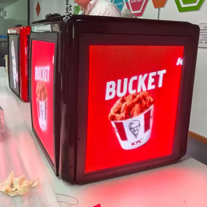 Food Delivery Box LED Display