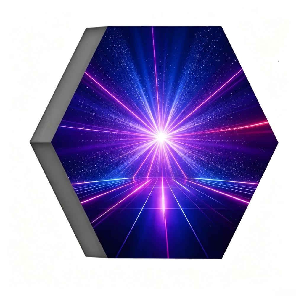 Hexagonal LED Display