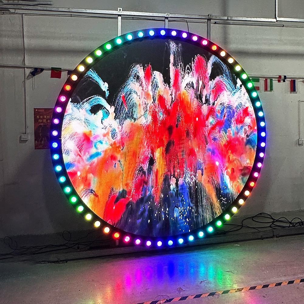 P3 Custom Round LED Display/ Outdoor Round LED Screen