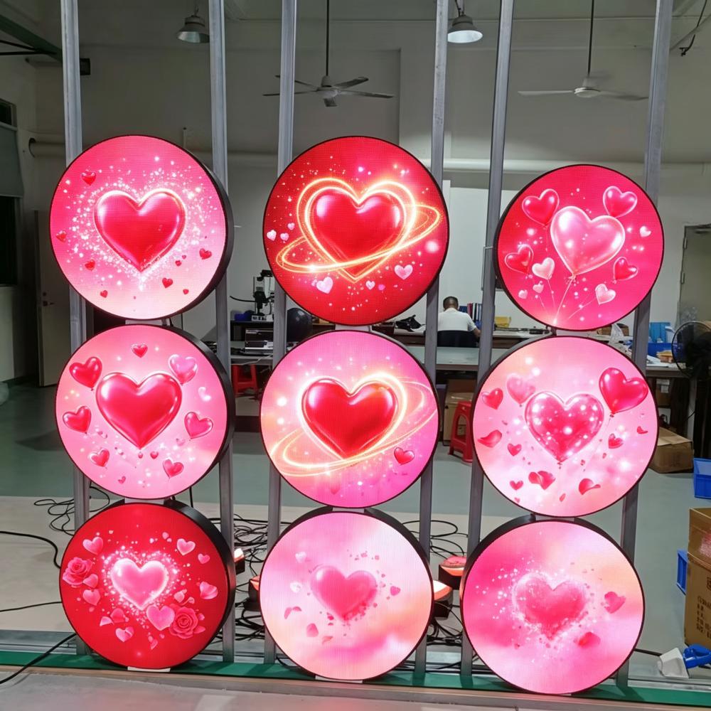 Customized Indoor round led display / circular LED screen