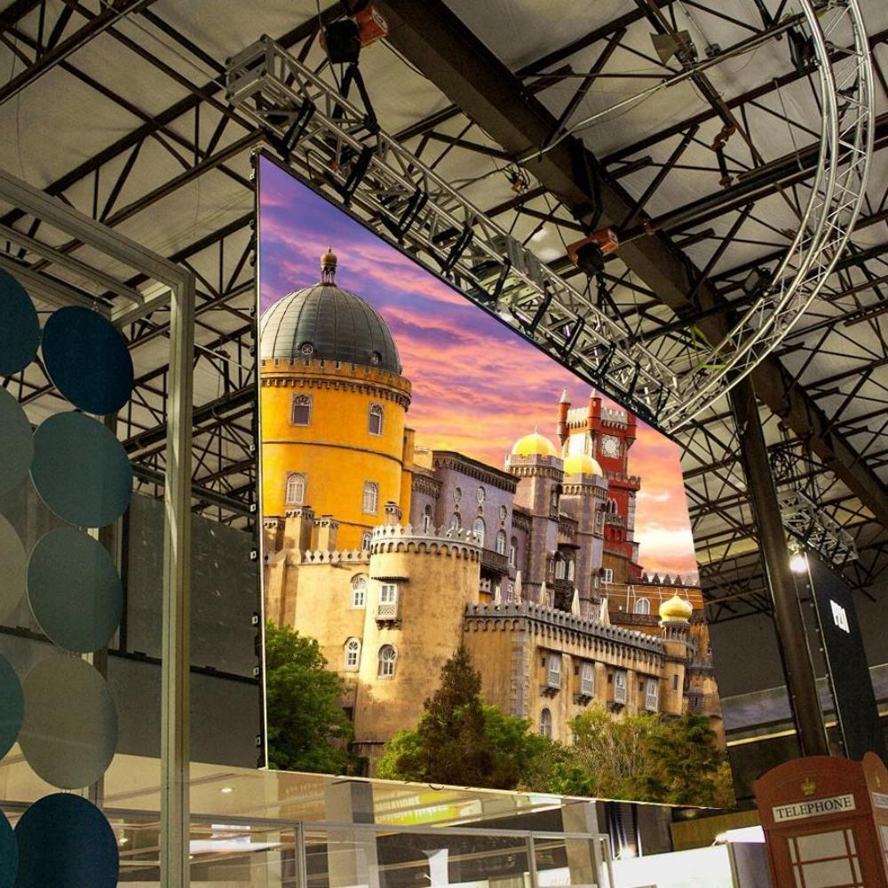 Ultra Thin Indoor Double Sided LED Display Hanging LED Advertising Screen